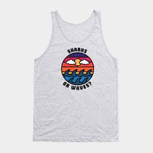 Sharks or Waves? Tank Top